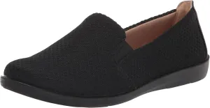 LifeStride Womens Next Level Sneaker, True Black, 10 US