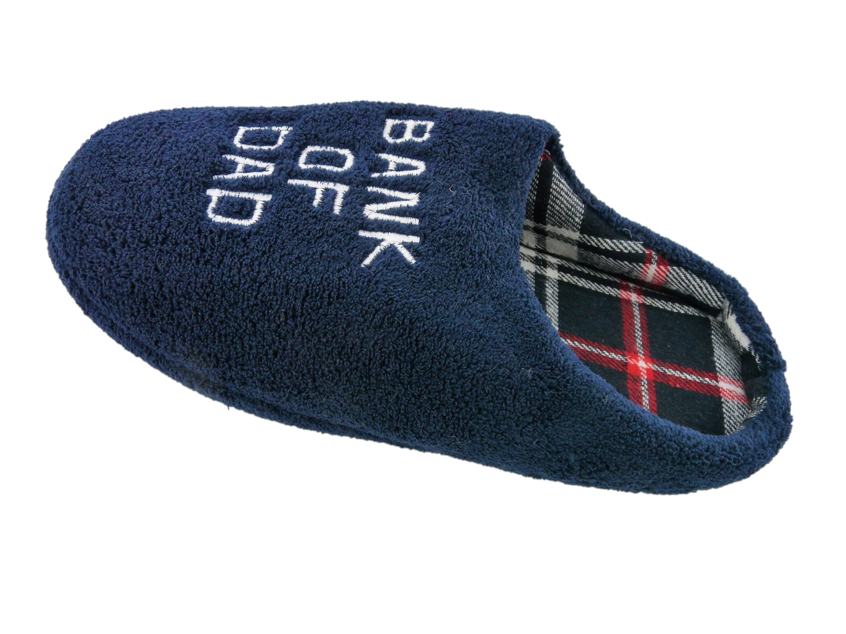Men’s "BANK OF DAD" Mule Slippers – Cosy, Comfortable & The Perfect Gift