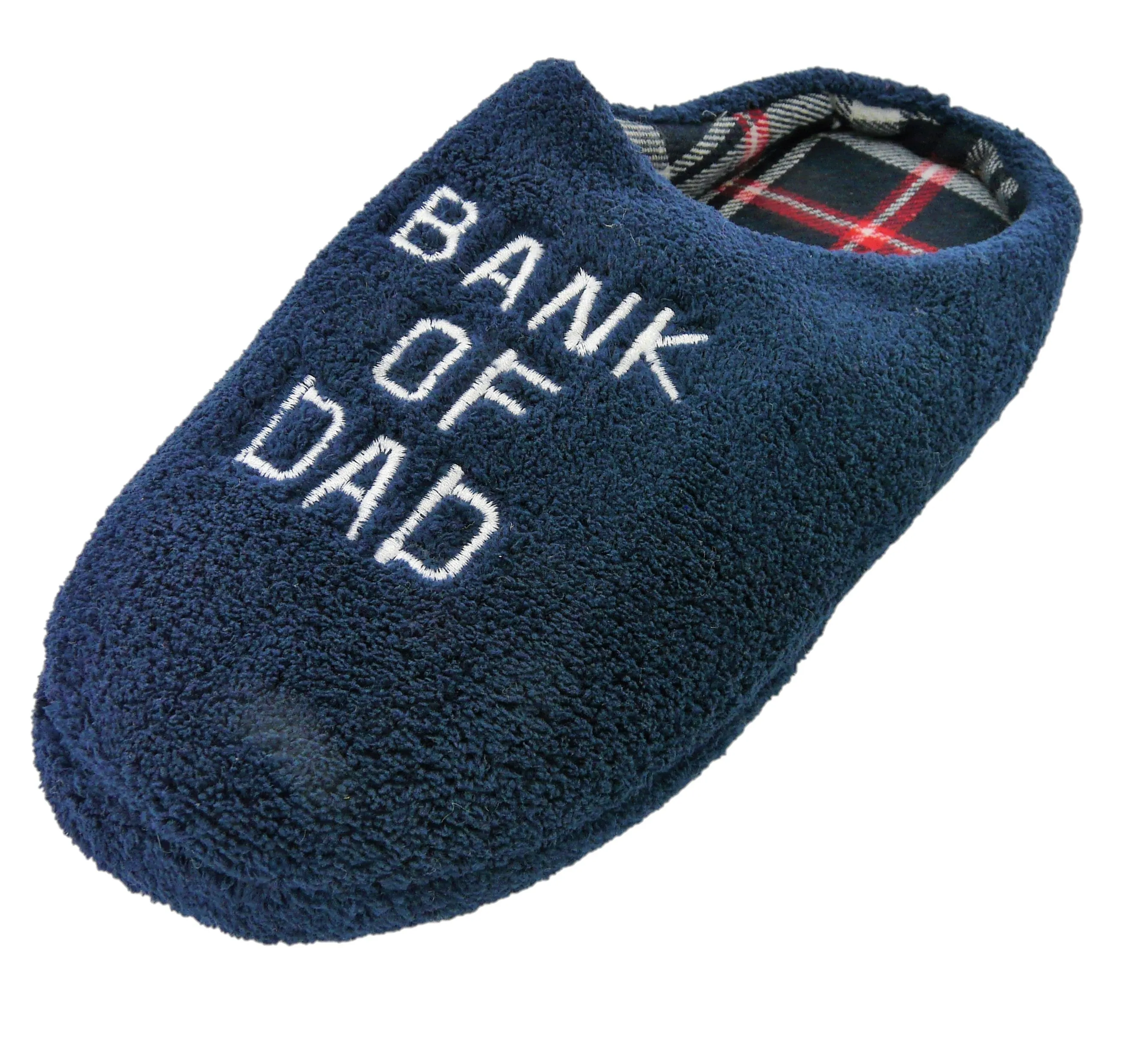 Men’s "BANK OF DAD" Mule Slippers – Cosy, Comfortable & The Perfect Gift