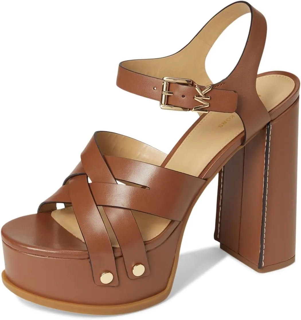 Michael Kors Women's Nora Platform Sandal Heeled