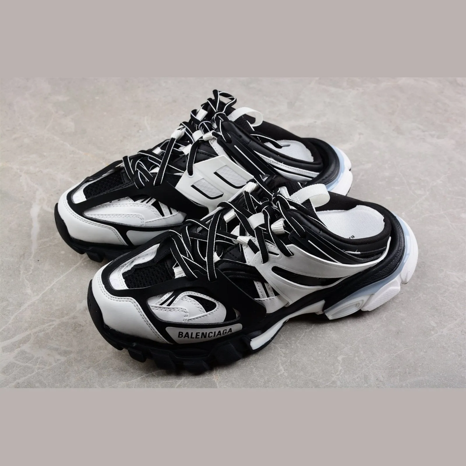 MULE TRACK BALENCIAGA Premium variety BLACK Best variety x WHITE