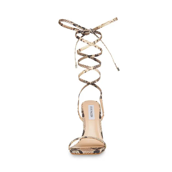 Multi Uplift Patent Snake Strappy Sandal Steve Stiletto Open Madden Wholesale pricing Toe Sophisticated Heeled