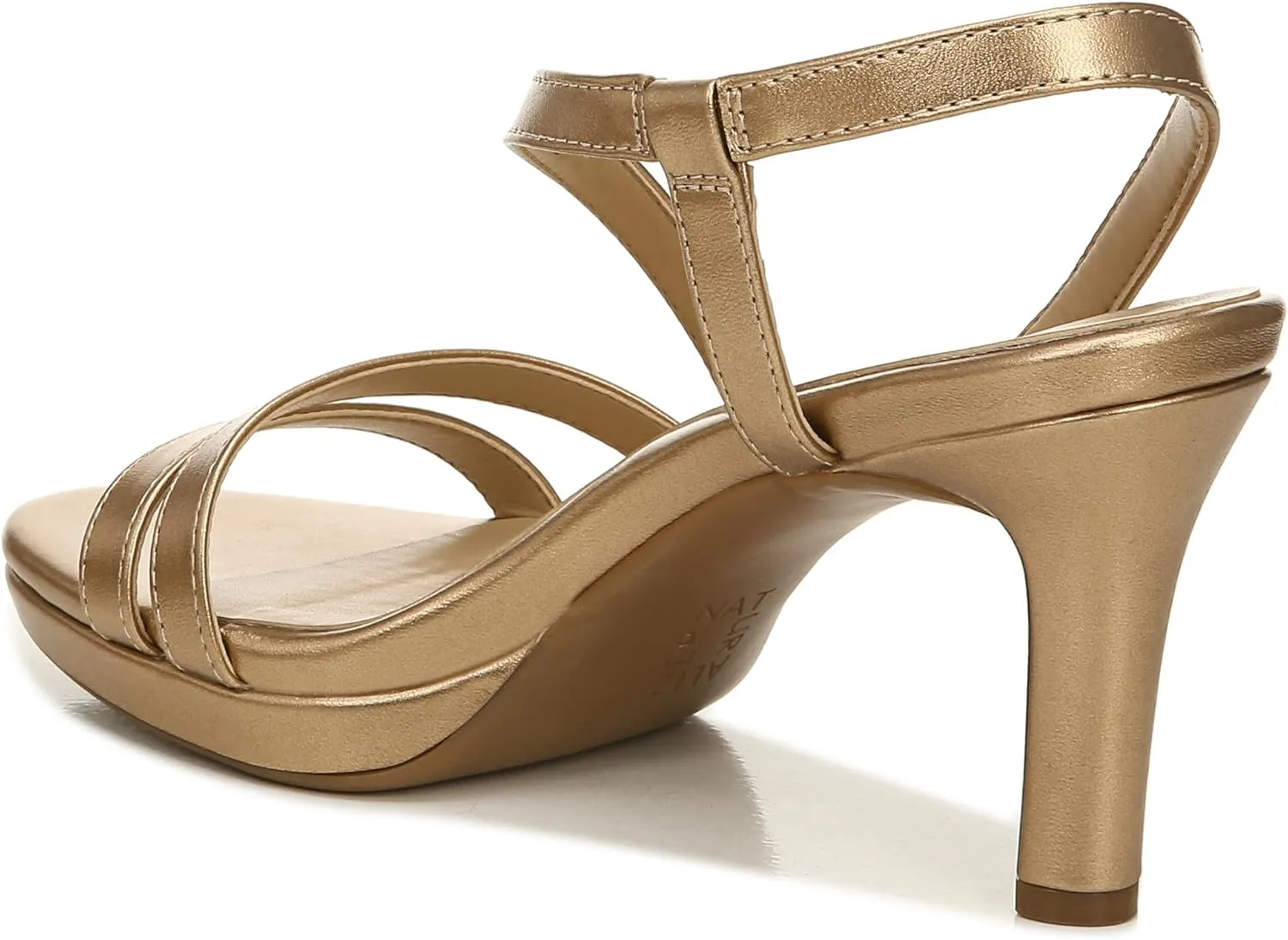 Naturalizer Women's Brenta Strappy Platform Dress Sandal Heeled