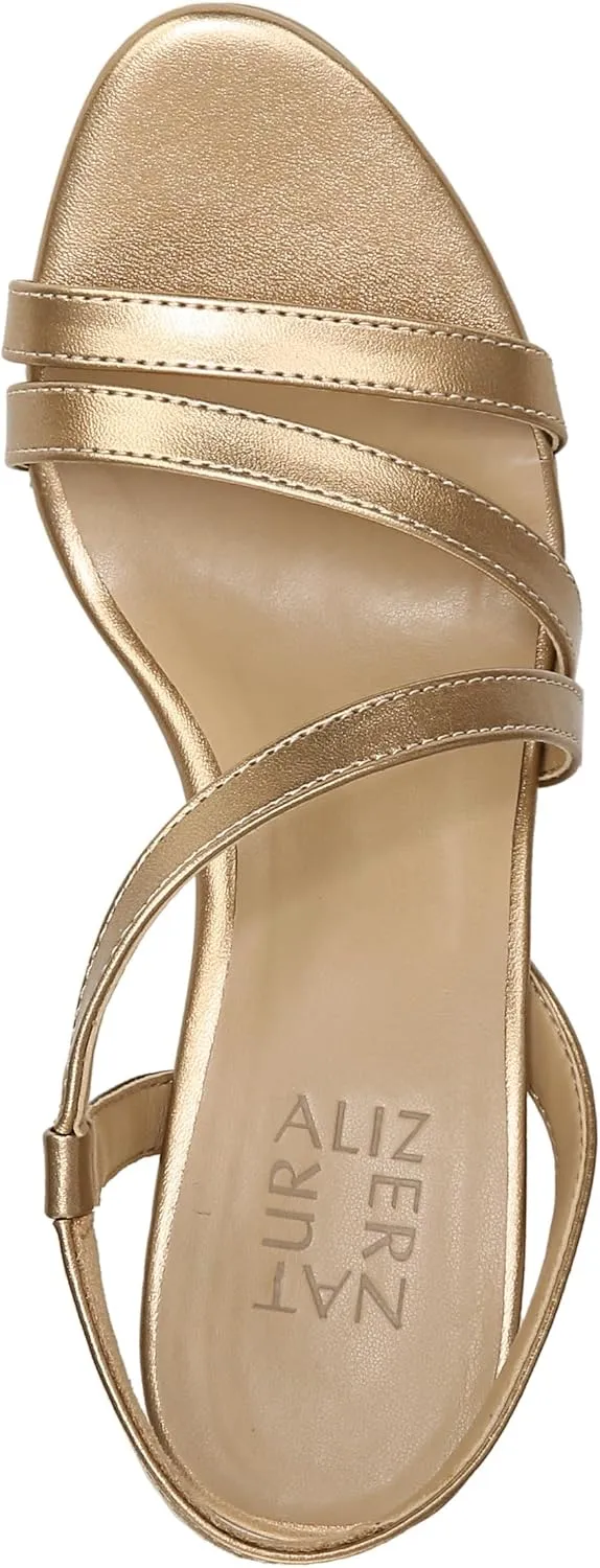 Naturalizer Women's Brenta Strappy Platform Dress Sandal Heeled