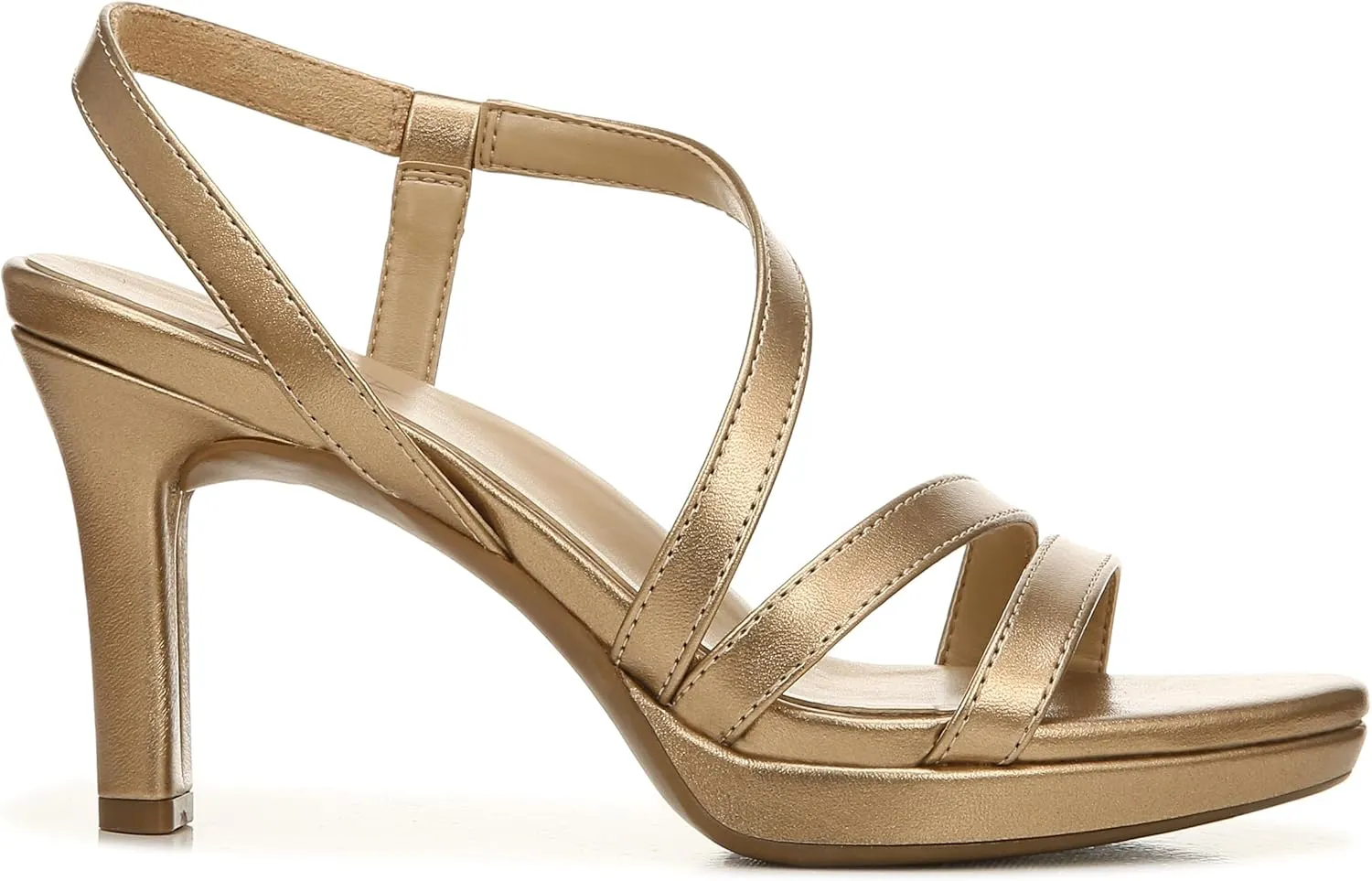 Naturalizer Women's Brenta Strappy Platform Dress Sandal Heeled