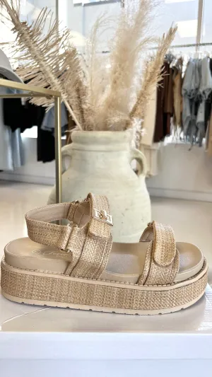 NEW STEVIE SANDAL (BEIGE)