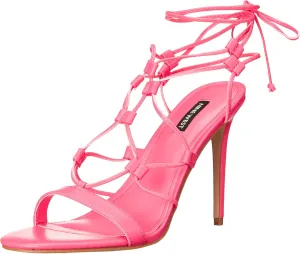 Nine West Women's Mix3 Ankle Wrap Stiletto Sandal