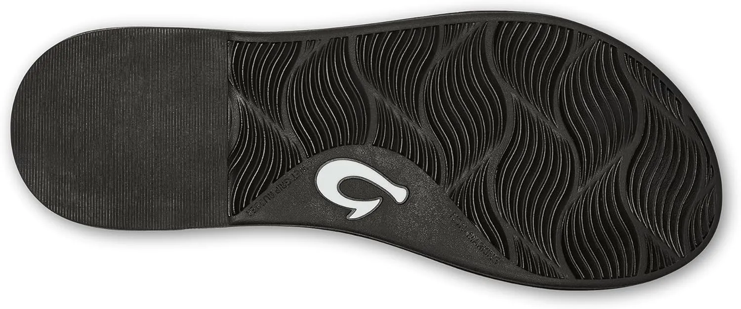 OLUKAI Tiare Women's Strappy Sandals, Premium Leather & Stylish Design, All-Day Comfort & Support