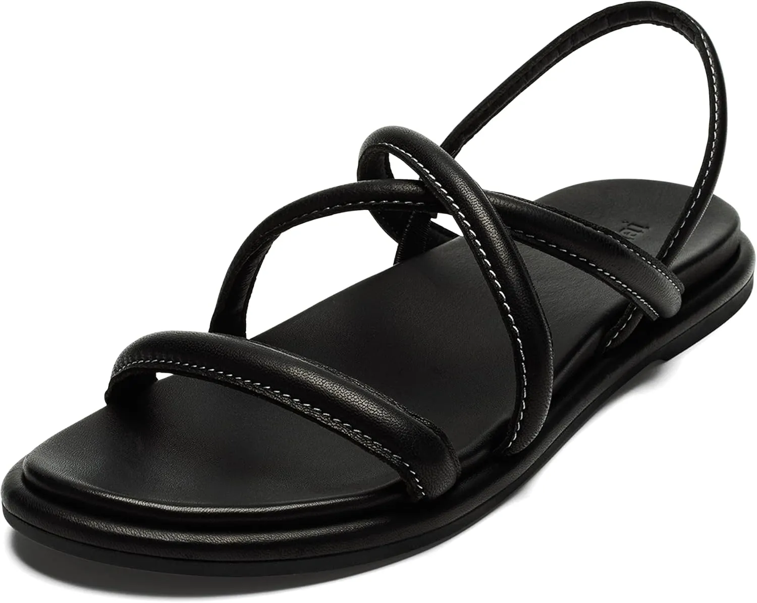 OLUKAI Tiare Women's Strappy Sandals, Premium Leather & Stylish Design, All-Day Comfort & Support