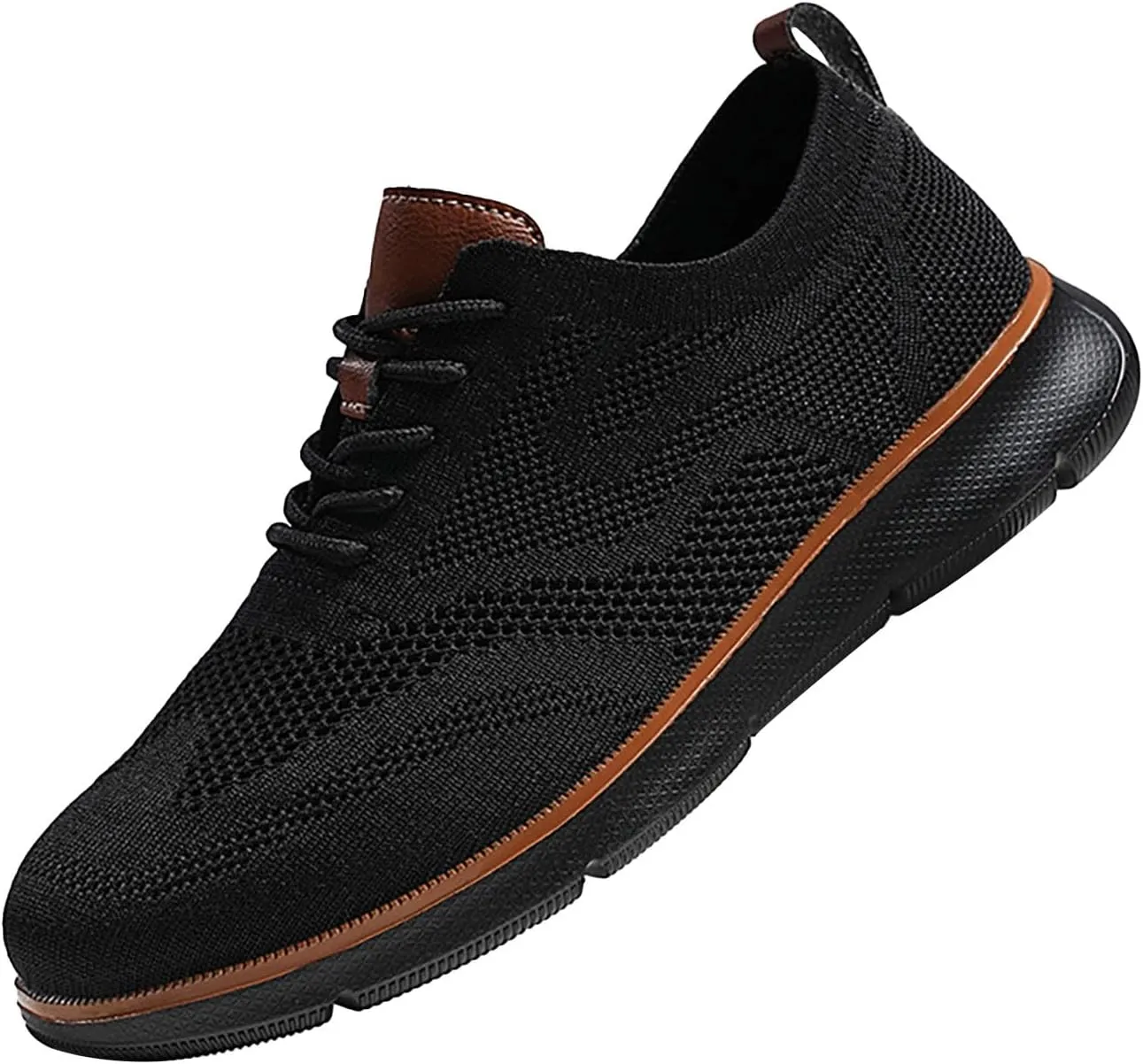Sales Clearance Today Deals Prime Men's Breeze Shoes Knit Mesh Casual Oxfords Sneaker Breeze Urban Shoes Men Shoes Sneakers Mens Comfy Dress Shoes Woven Orthopedic Breathable Soft