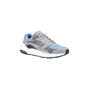 Skechers Men's Global Jogger Shoe in Grey/Blue