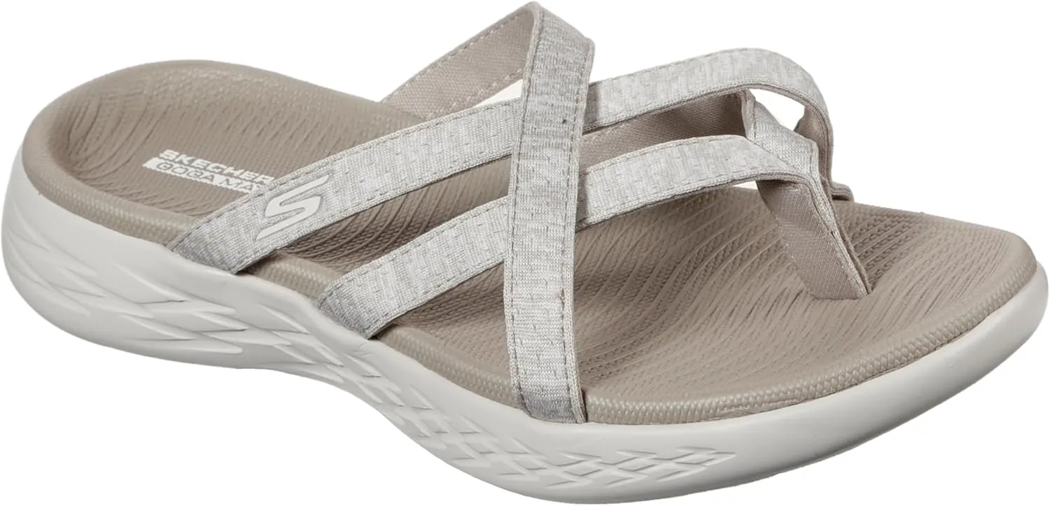 Skechers Women's On-The-go 600 Dainty Flat Sandal