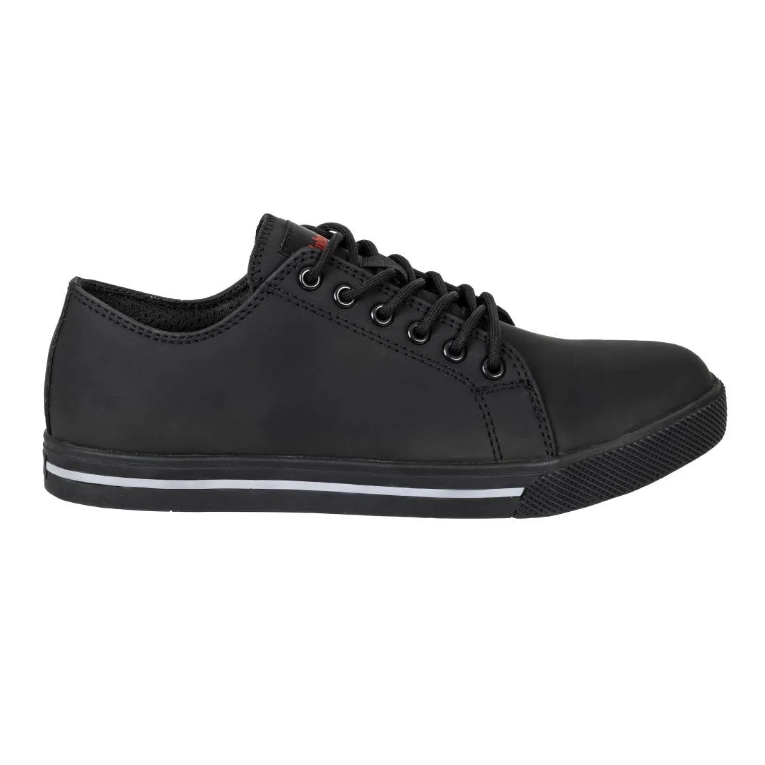 Slipbuster Microfibre Safety Trainers Matte Black 39