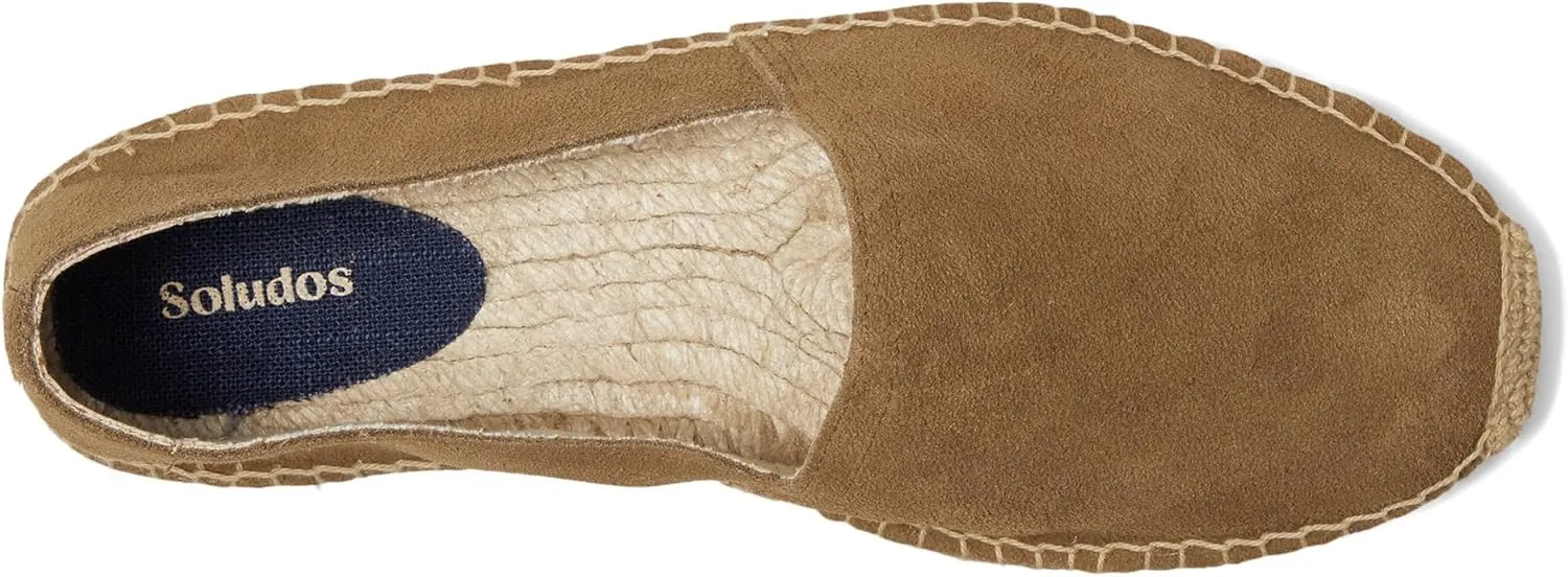 Soludos Men's Leather Original Espadrille Loafer Flat