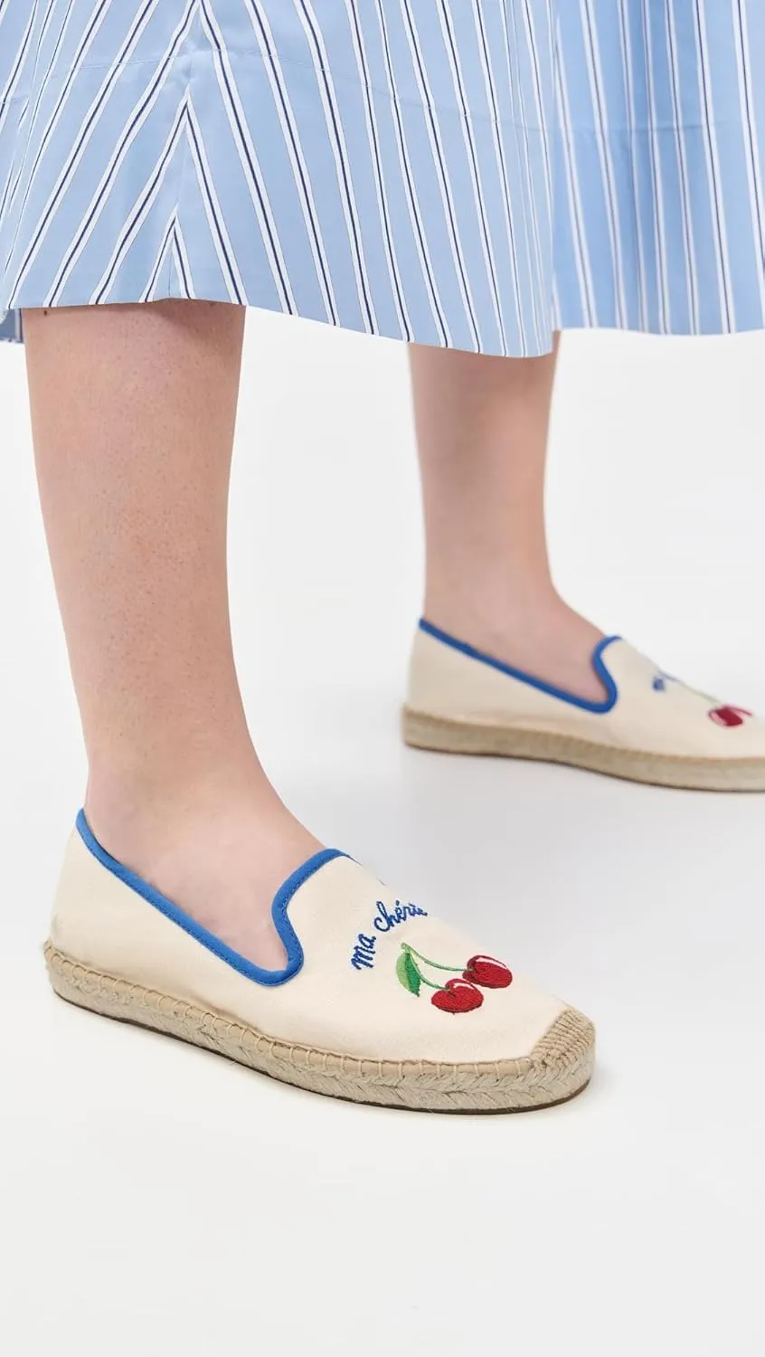 Soludos Women's The Embroidery Smoking Slippers