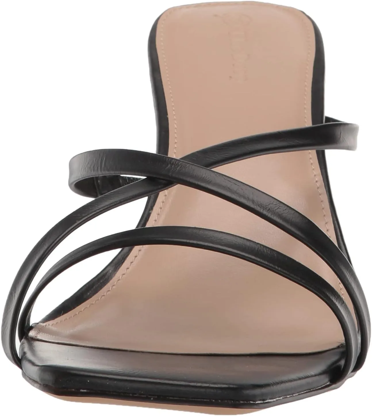 The Drop Women's Amelie Strappy Square Toe Heeled Sandal