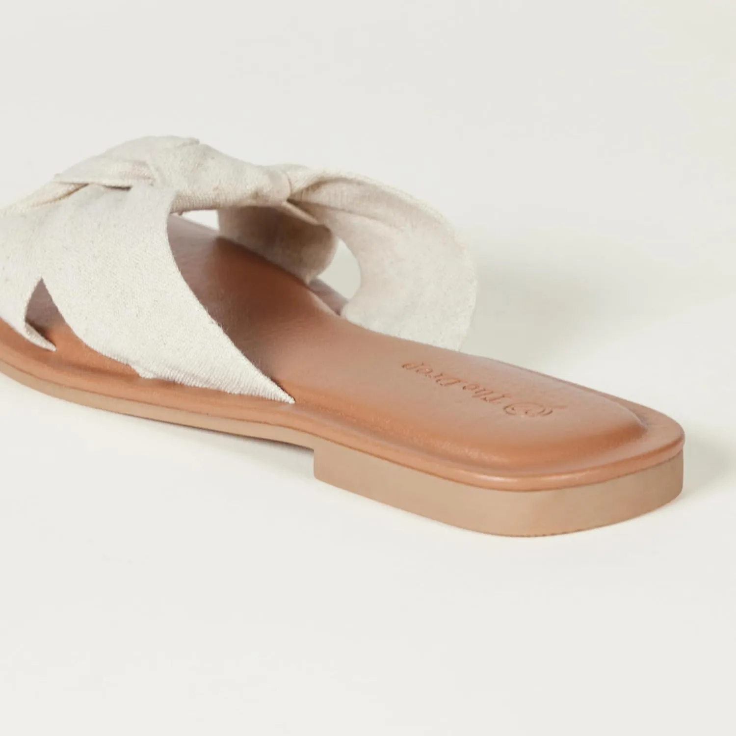 The Drop Women's Ida Bow Flat Sandal