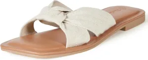 The Drop Women's Ida Bow Flat Sandal