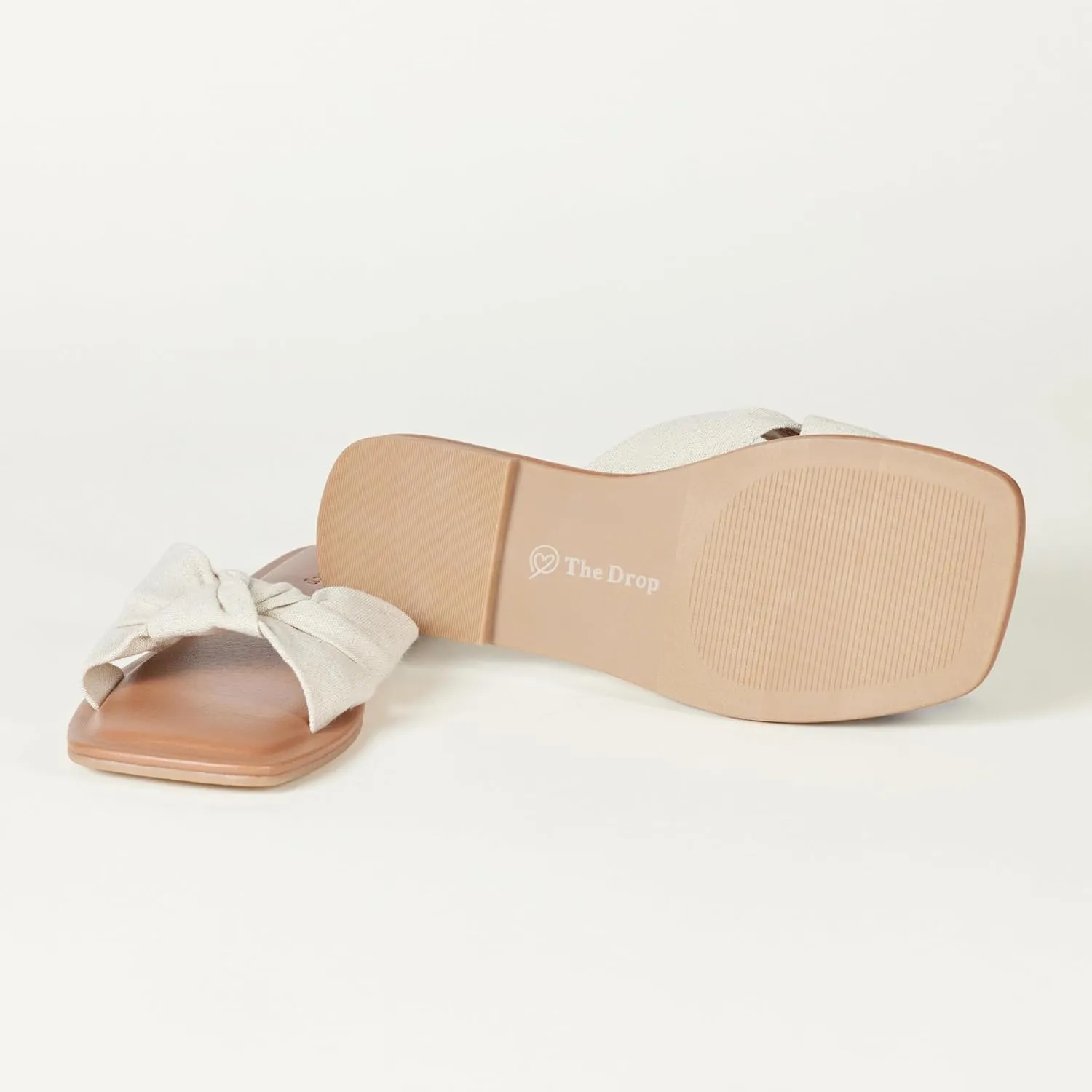 The Drop Women's Ida Bow Flat Sandal