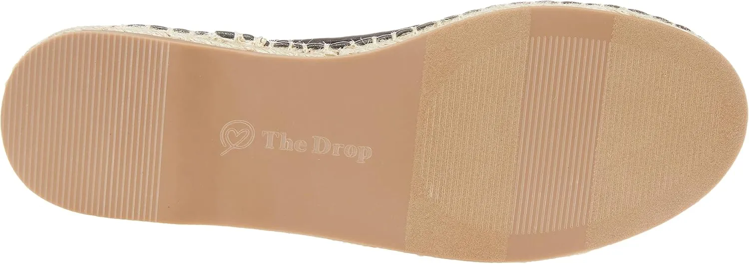 The Drop Women's Lila Open Weave Flat Espadrille Sandals