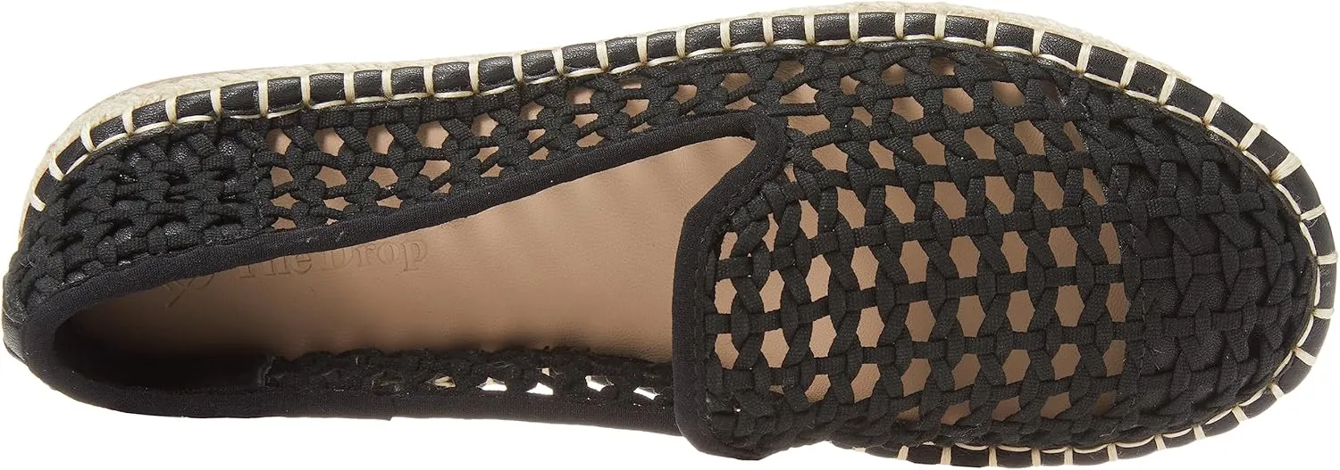 The Drop Women's Lila Open Weave Flat Espadrille Sandals