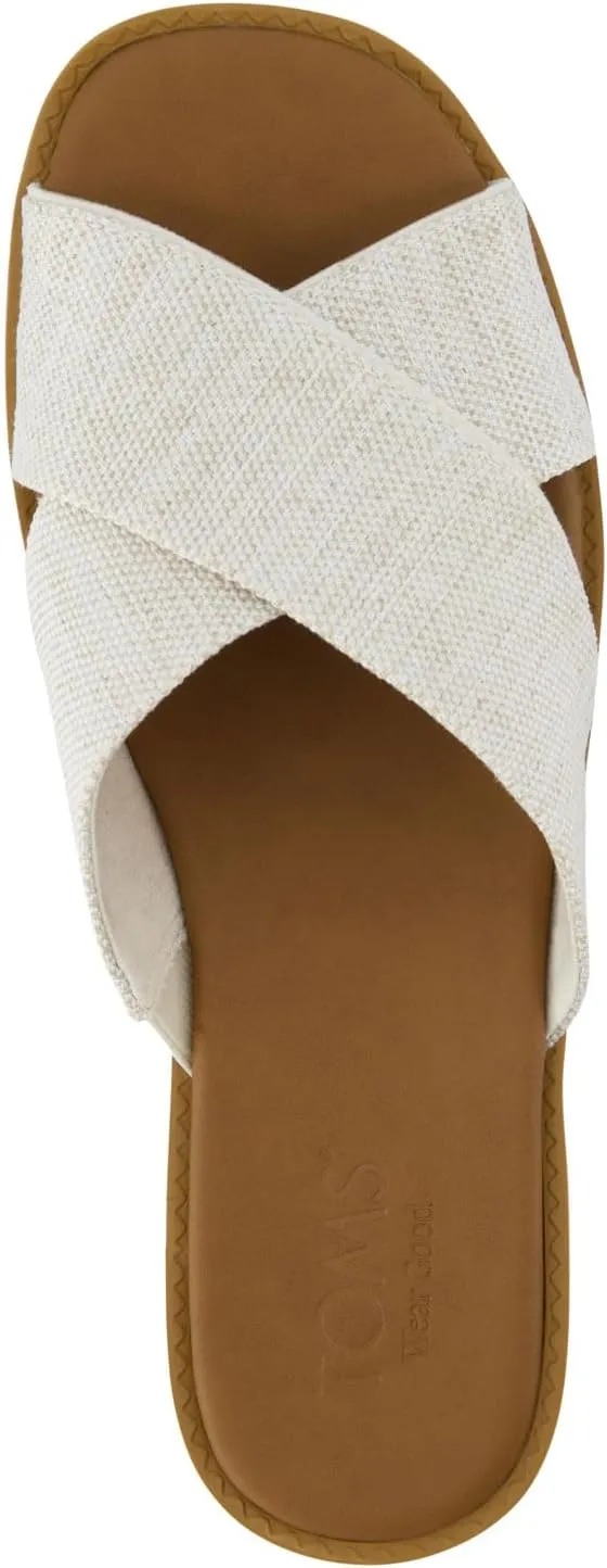 TOMS Women's Mae Crossover Flat Sandal