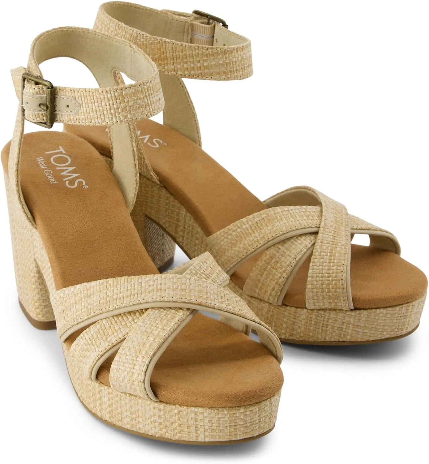 TOMS Women's, Majorca Strappy Heeled Sandal