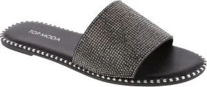 TOP Moda Women Open Toe Flat Fashion Sandals