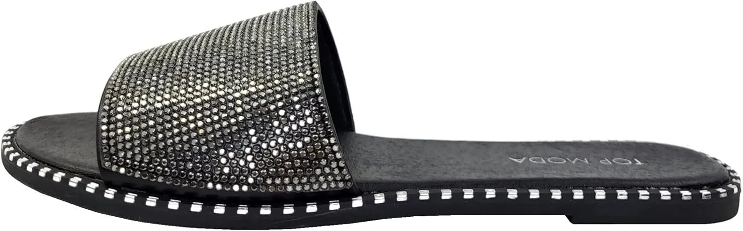 TOP Moda Women Open Toe Flat Fashion Sandals