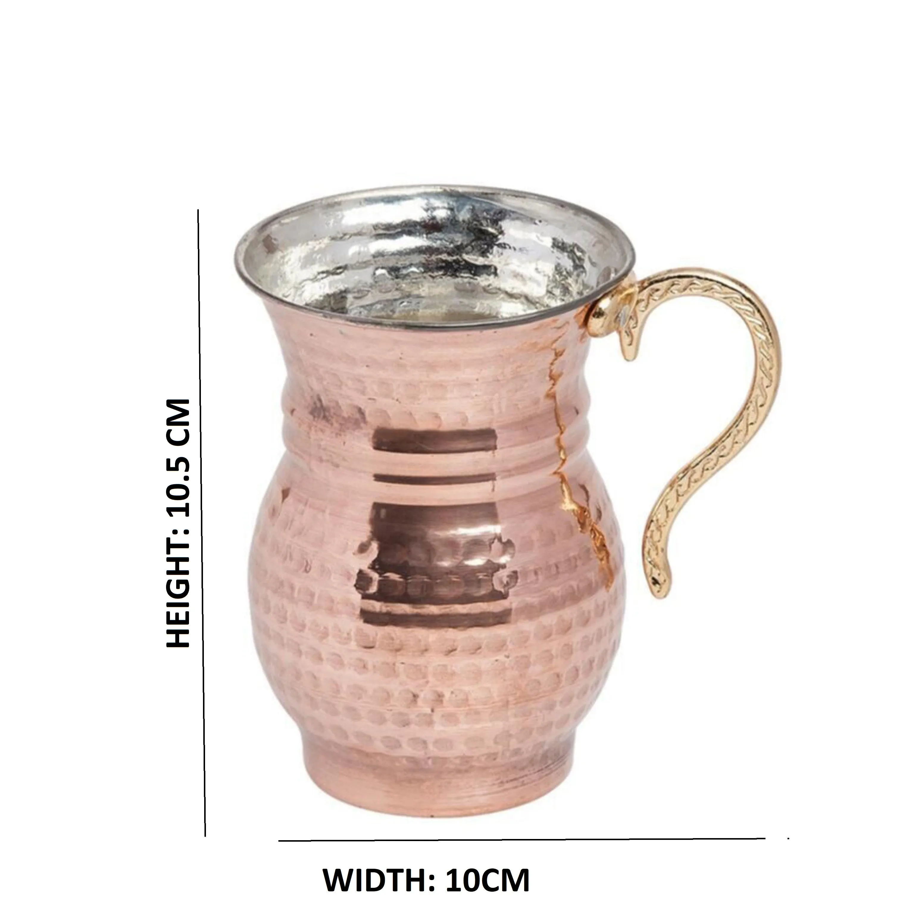 Turkish Iron Mule Mug Cup for Lassi Mule Ayran Coffee Beer Cocktail Drinking UK