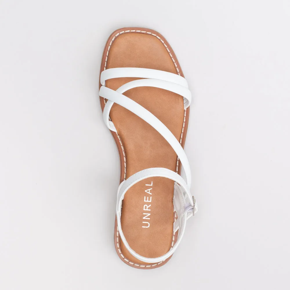 Unreal Women Strappy Flat Sandal _ 155320