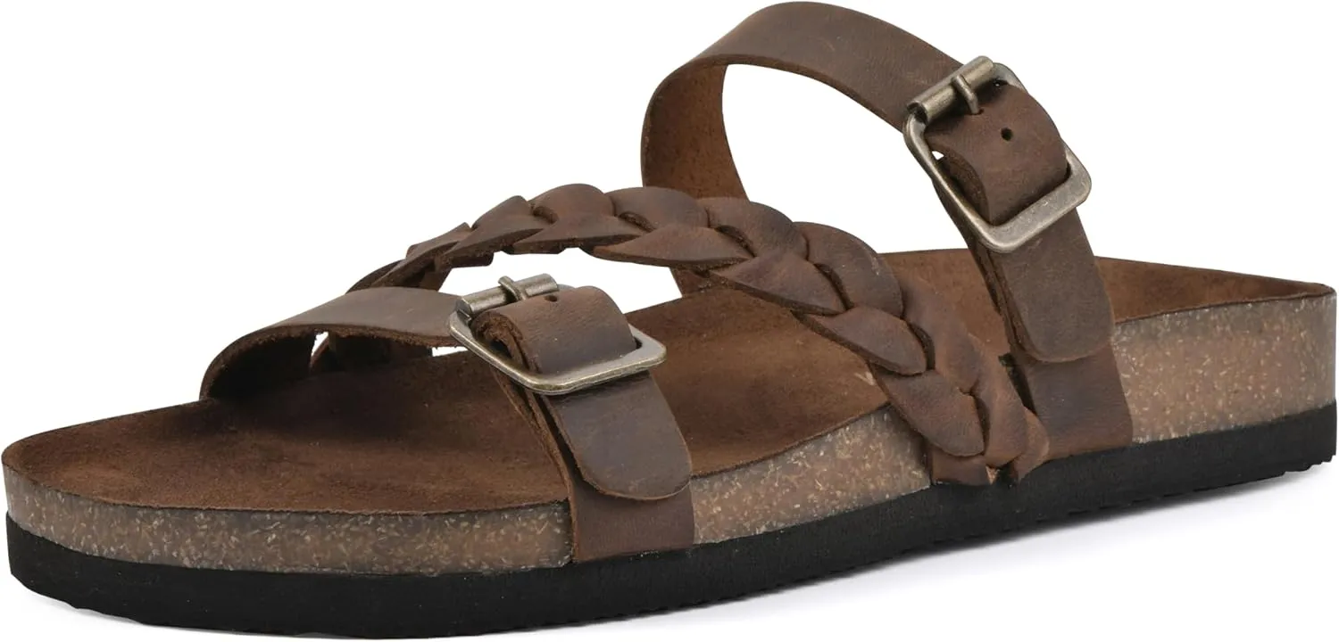 WHITE MOUNTAIN Women's Huntington Flat Sandal
