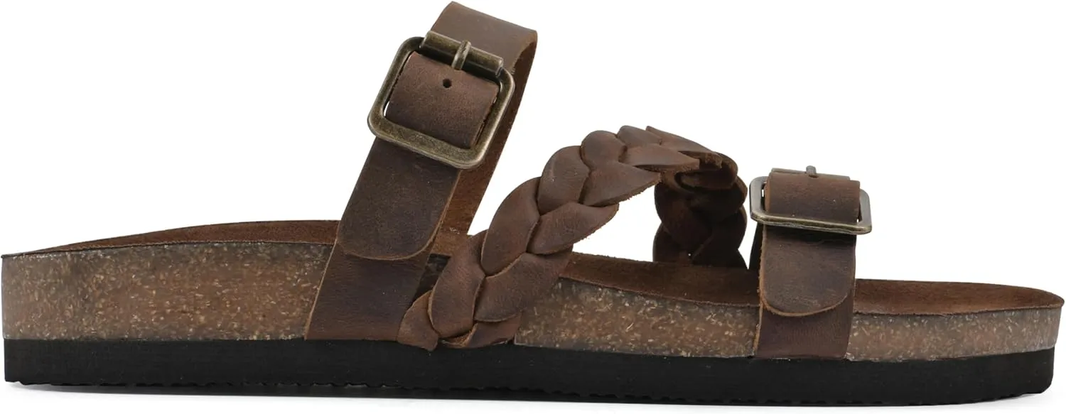 WHITE MOUNTAIN Women's Huntington Flat Sandal
