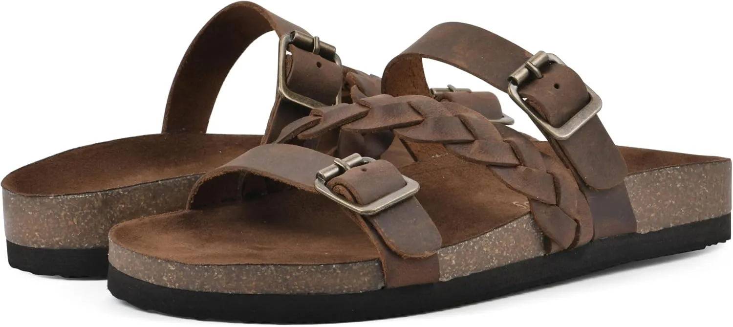 WHITE MOUNTAIN Women's Huntington Flat Sandal