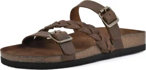 WHITE MOUNTAIN Women's Huntington Flat Sandal