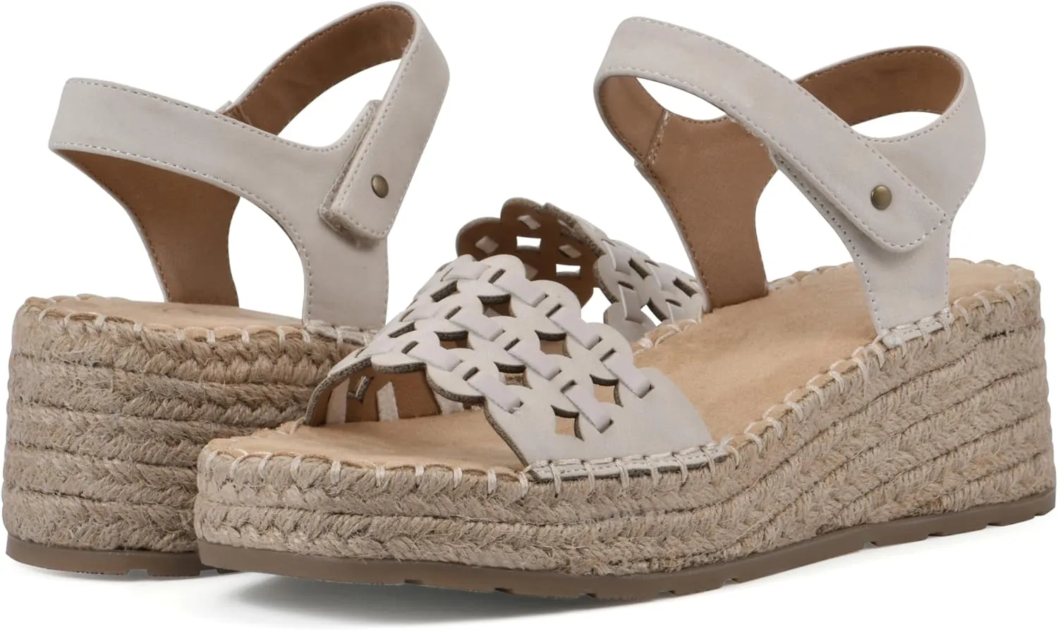 WHITE MOUNTAIN Women's Stride Heeled Sandal