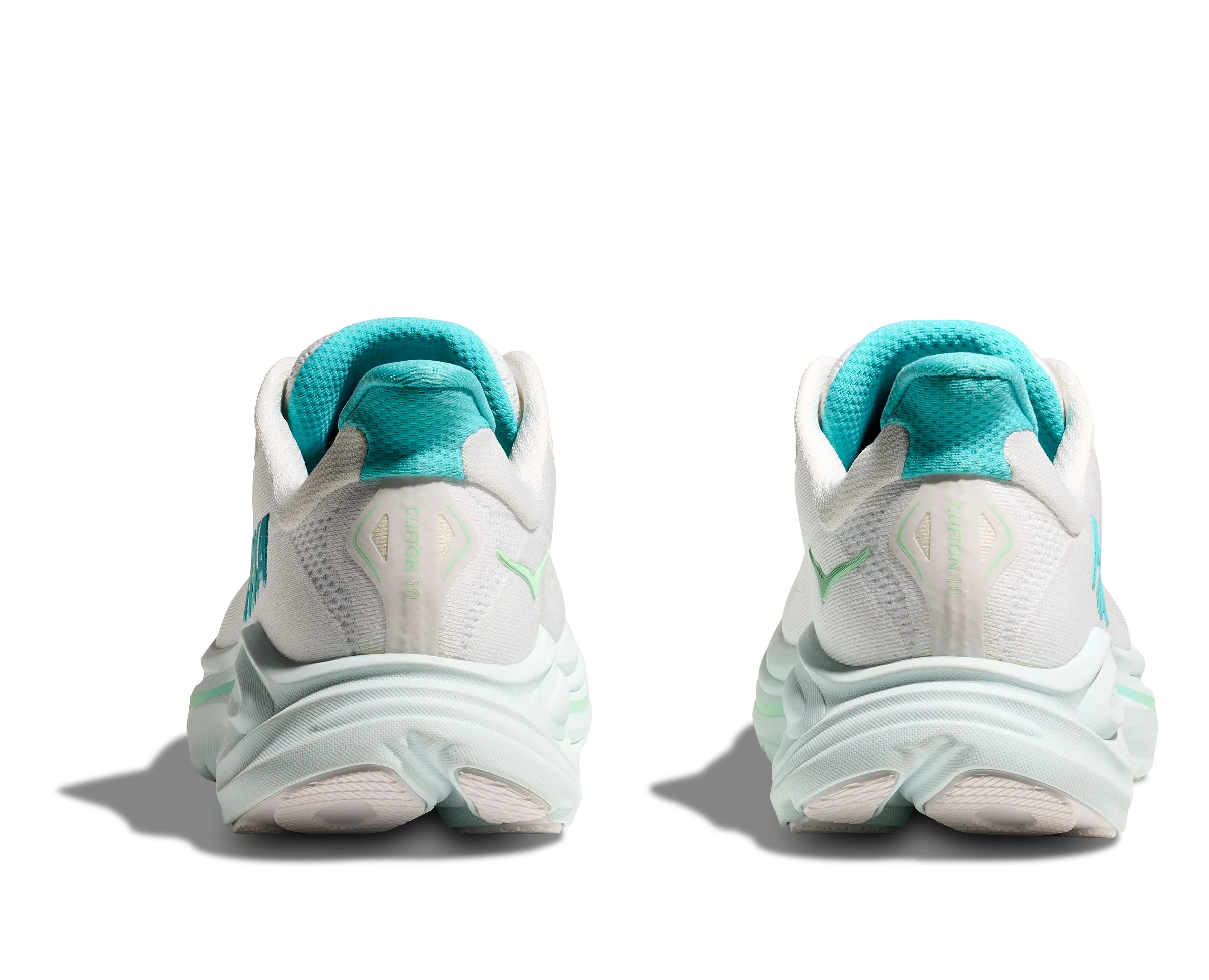 WOMEN'S CLIFTON 10 - B - WTCL WHITE / CIELO BLUE