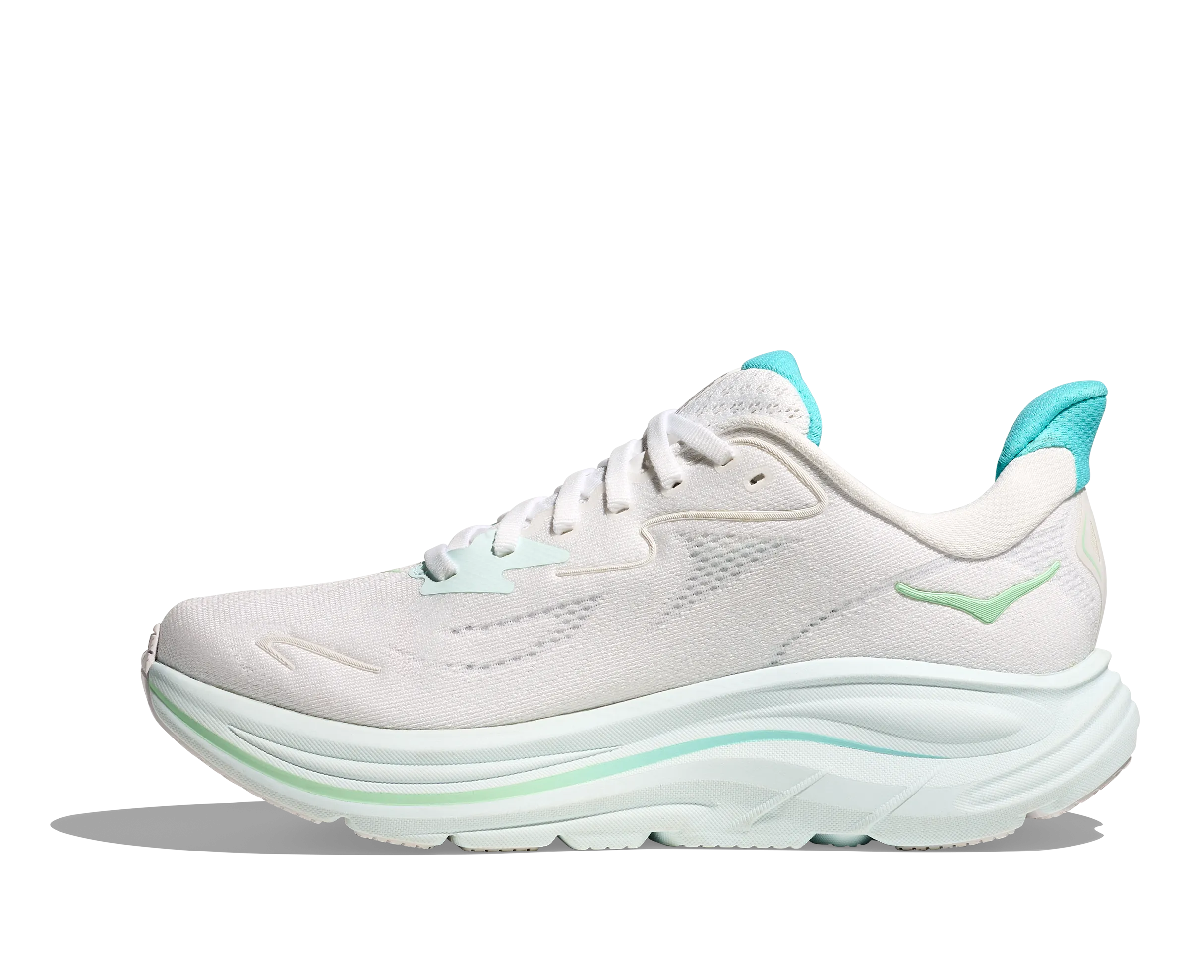 WOMEN'S CLIFTON 10 - B - WTCL WHITE / CIELO BLUE